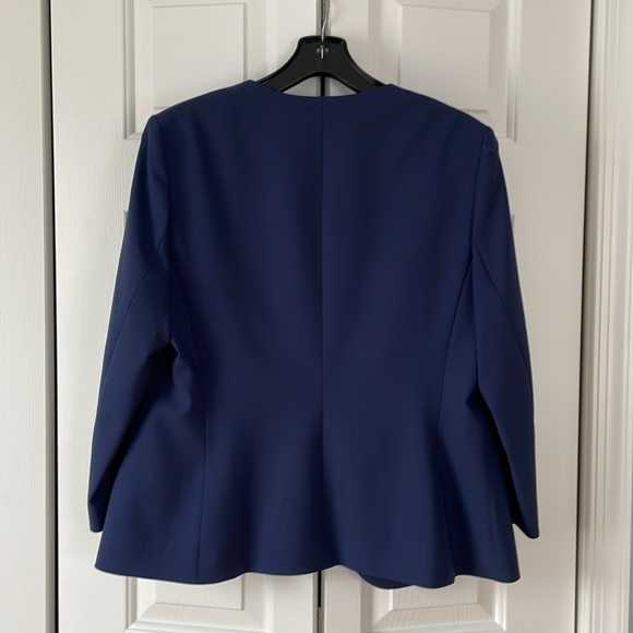 Navy Theory Suit Jacket New With Tags - Picture 4 of 5